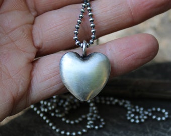 AMERIアメリ× BIJOU R.I PUFFY HEART NECKLACE Puffy heart necklace Large