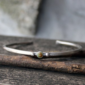 Kingman Türkis Sterling Silber Manschette Armband: American Boho Schmuck