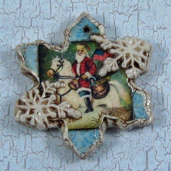 Snowflake Christmas Charm - 119-25