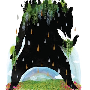 Bear of Burden - 11 x 14 Archival Inkjet (Giclée) Print