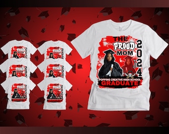 Editable  Graduation T-shirt template