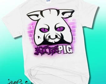 Custom Airbrush  T-shirt - Logos
