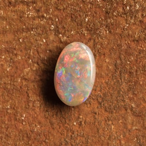 Lightning Ridge Opal, Multicolored, Natural Solid Australian Opal, JLR622