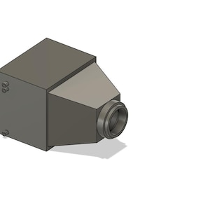 1/10th scale evap coil horizontal right side