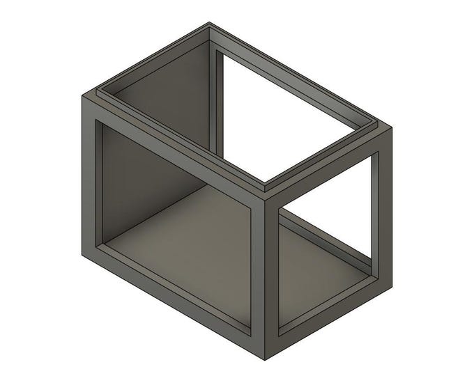 1/10th scale furnace return air box