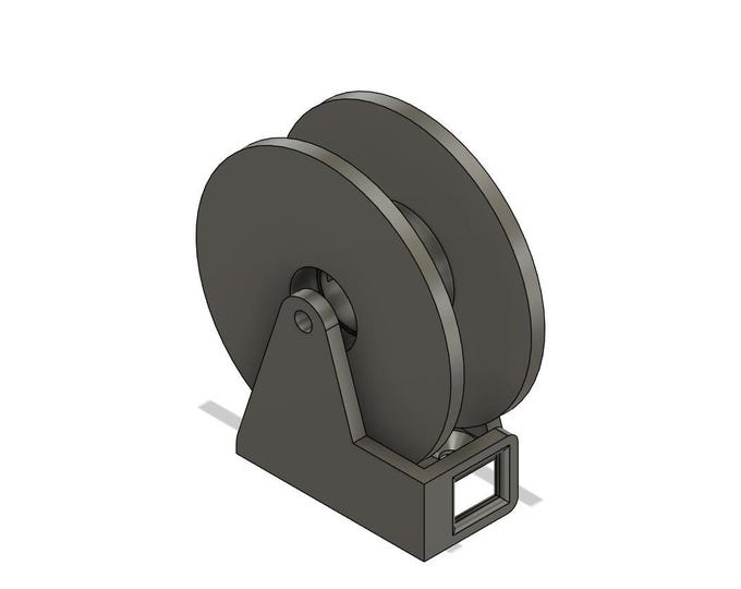 1/10th scale hose reel