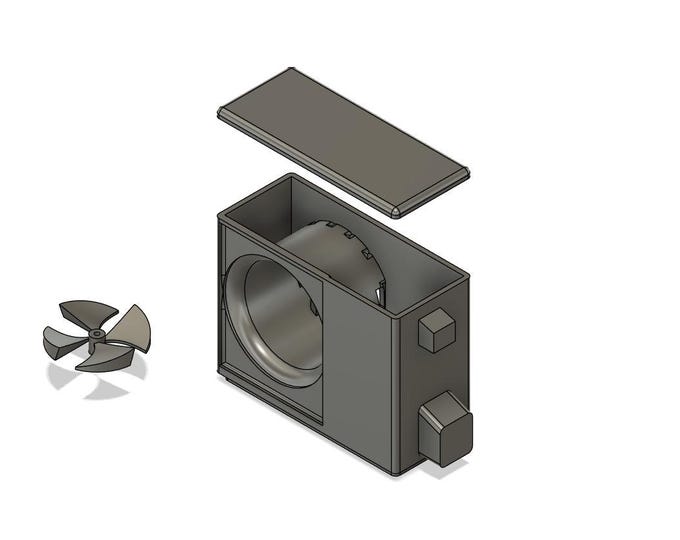 1/10th scale mini split system