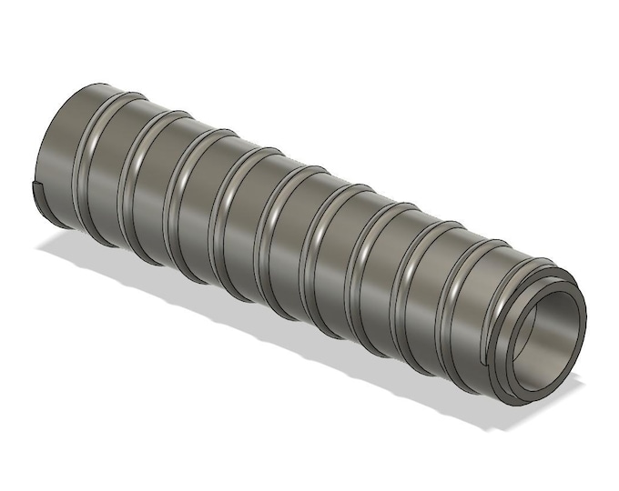 1/10th scale spiral pipe and fittings