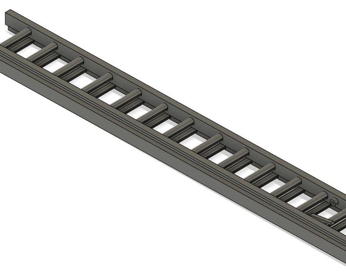 1/10th scale extension ladder 370mm long