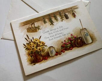 Vintage Red Farm Studios Happy Wraps 2 Sheets with Gift Card Wrapping Paper
