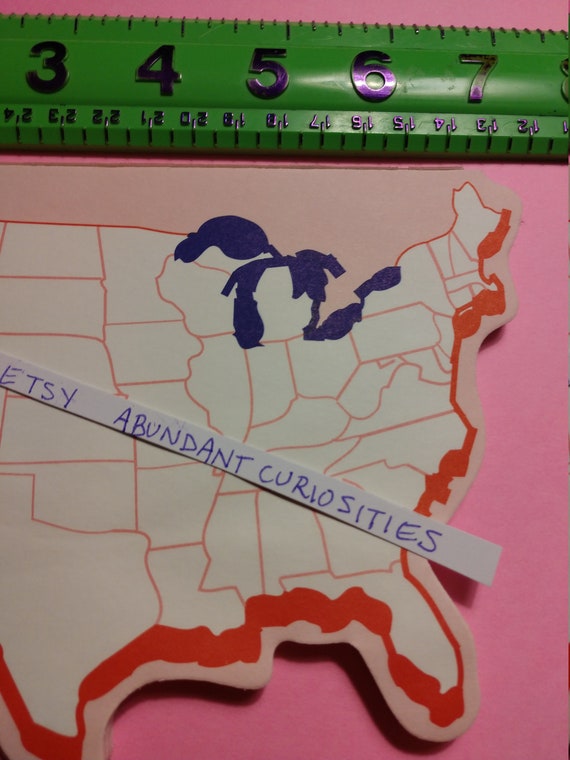 Blank geography map