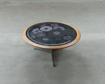 1960er Mosaik, Coffee table Berthold Müller Oerlinghausen