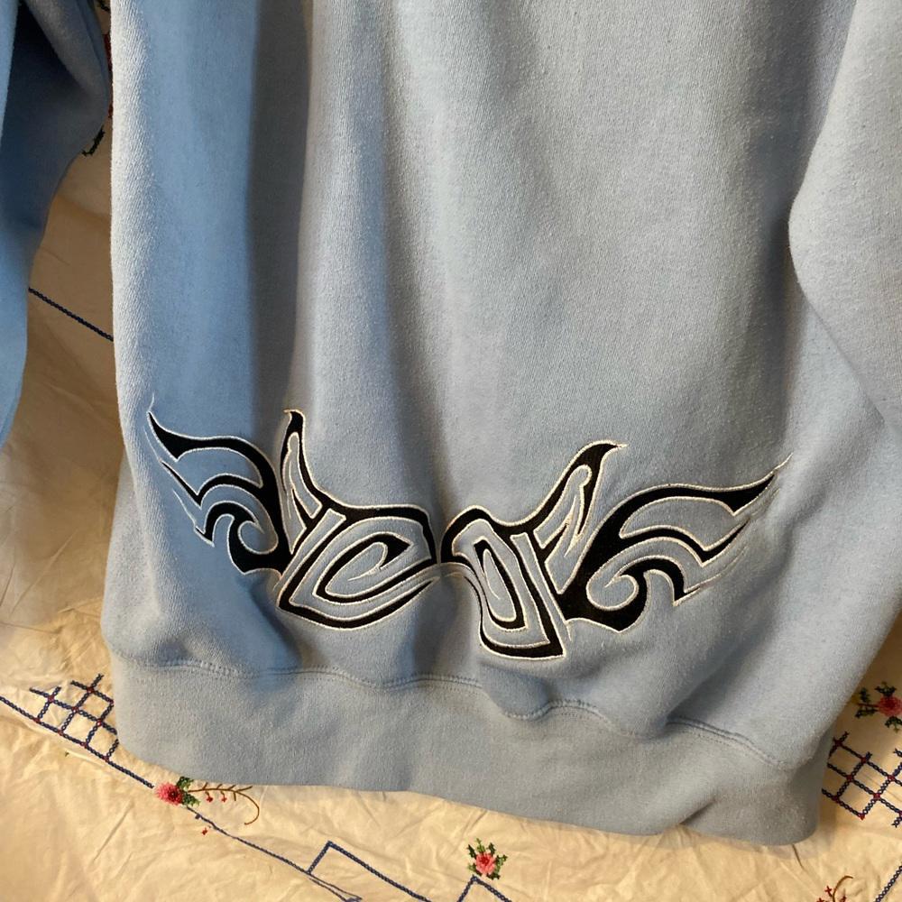 Y2K Sapphire Lounge Tribal Hoodie - Etsy