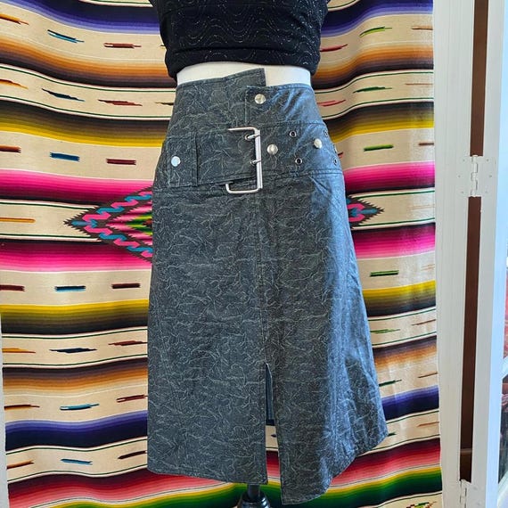 80s belt skirt deals