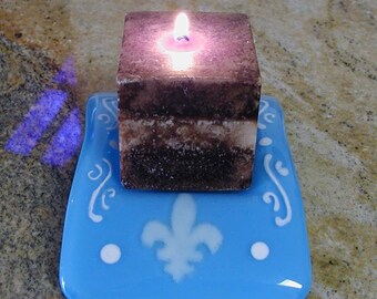 Fleur de lis Candle Bridge