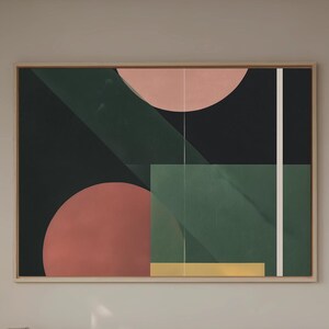 Large Framed Canvas Art | Floating Frame Canvas Prints | Oversized Canvas Wallart | Canvas in Floating Frame | Custom Abstract Art Prints |