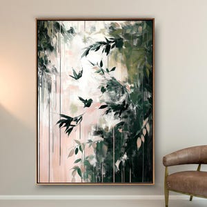 Large Framed Canvas Art | Floating Frame Canvas Prints | Oversized Canvas Wallart | Canvas in Floating Frame | Custom Abstract Art Prints |