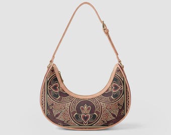 Celtic Irish Leather Purse Bag | Irish Gift | Unique Womens Handbag