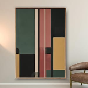 Large Framed Canvas Art | Floating Frame Canvas Prints | Oversized Canvas Wallart | Canvas in Floating Frame | Custom Abstract Art Prints |