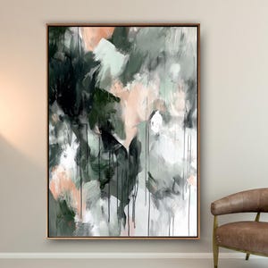 Large Framed Canvas Art | Floating Frame Canvas Prints | Oversized Canvas Wallart | Canvas in Floating Frame | Custom Abstract Art Prints |
