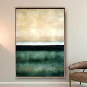 Huge Canvas Minimalist Art | Floating Frame Canvas Prints | Oversized Canvas Wallart | Custom Abstract Art Prints |