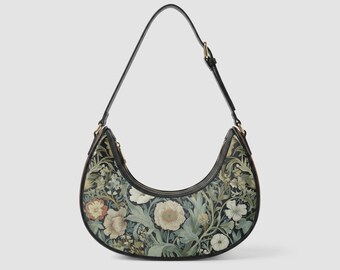 1402. Elegant Crescent Underarm Bag