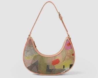 1402. Elegant Crescent Underarm Bag