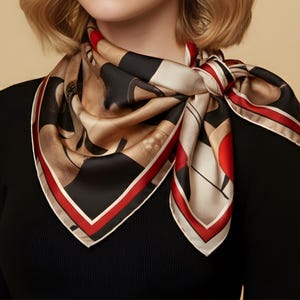 Burberry Silk Square - Etsy UK display picture 2