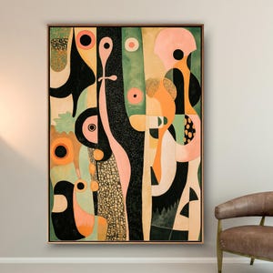 Large Framed Canvas Art | Giant Canvas Print | Huge Abstract Canvas Wallart | Canvas in Floating Frame | Custom Abstract Art Prints |