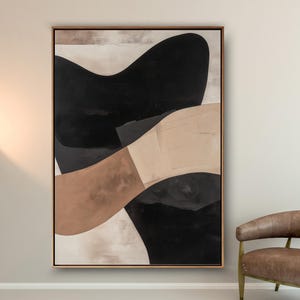Large Framed Canvas Art | Floating Frame Canvas Prints | Oversized Canvas Wallart | Canvas in Floating Frame | Custom Abstract Art Prints |