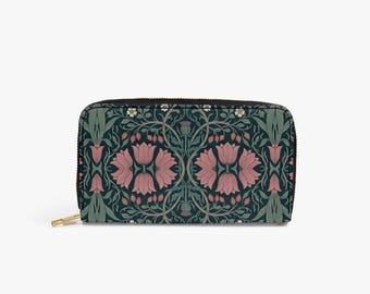 Unicorn Wallet | Faux Leather Wallet | Pink and Green