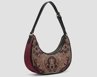 Celtic Irish Leather Purse Bag | Irish Gift | Unique Womens Handbag