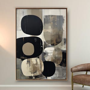 Large Framed Canvas Art | Floating Frame Canvas Prints | Oversized Canvas Wallart | Canvas in Floating Frame | Custom Abstract Art Prints |