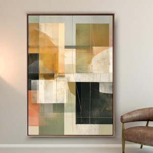 Big Canvas Art | Framed Big Canvas Prints | Oversized Canvas Wallart | Canvas in Floating Frame | Custom Abstract Art Prints |
