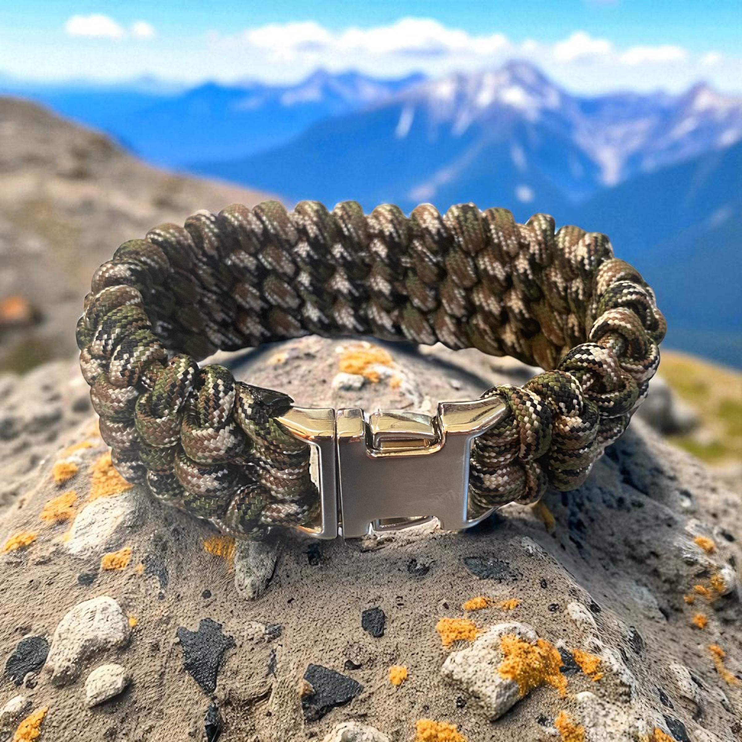 FRANCE - Bracelet paracorde militaire (L / 23 cm) (Légion