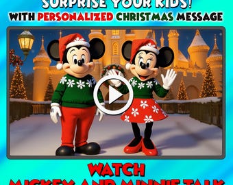 Edición NAVIDEÑA - Video de presentación del viaje a DisneyWorld, DisneyLand y DisneyLand París - Mickey y Minnie Talk - Anuncio del viaje