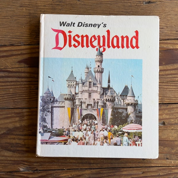 Vintage Disneyland Book from 1969 - Martin Marty Sklar