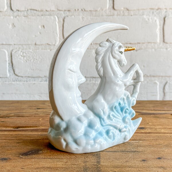Unicorn Figurine Etsy