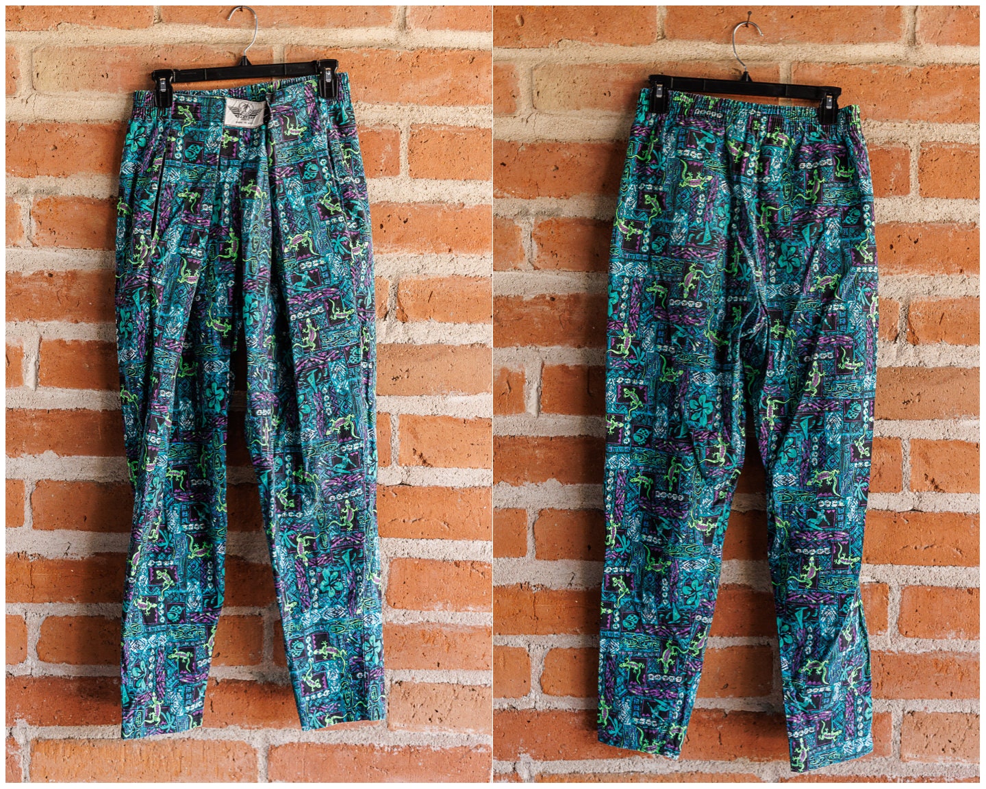 Vintage 80s/90s Parachute MC Hammer Tropicana Hawaii Loose