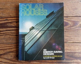 Vintage Book - Solar Houses - 1978