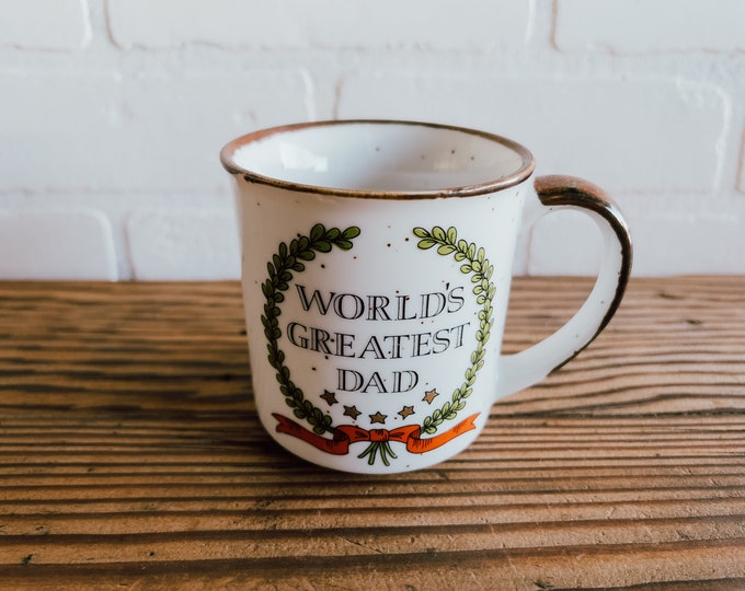 Vintage World's Greatest Dad Mug
