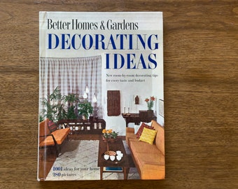 Vintage Book - Better Homes & Gardens Decorating Ideas - 1960