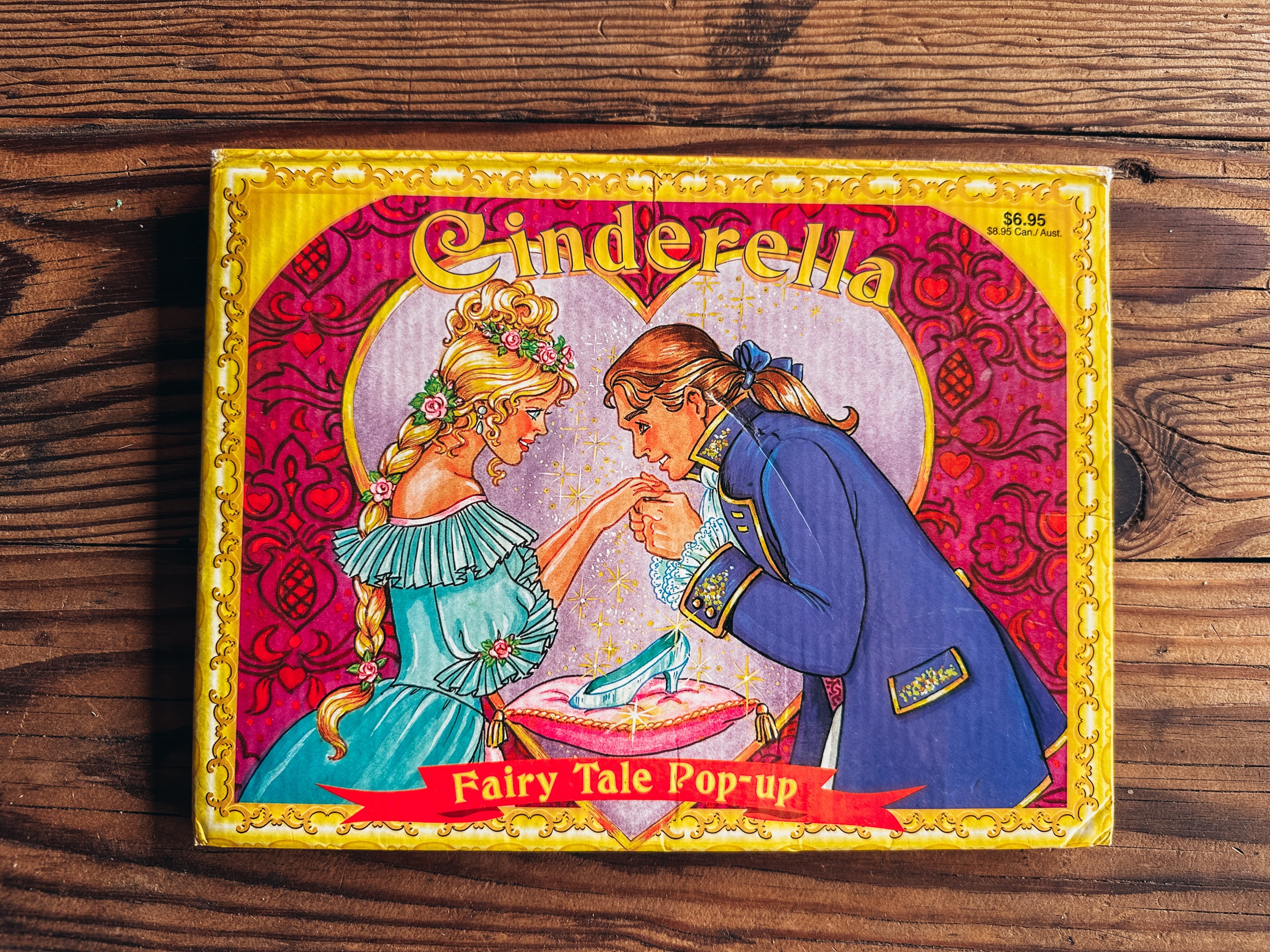 Vintage Disney Cinderella Popup Book - Etsy