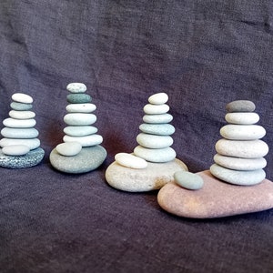 Rare sea pebbles Decorative stones for stacking Art crafting Balance pebbles Meditation stones Zen garden rocks Home decor stones
