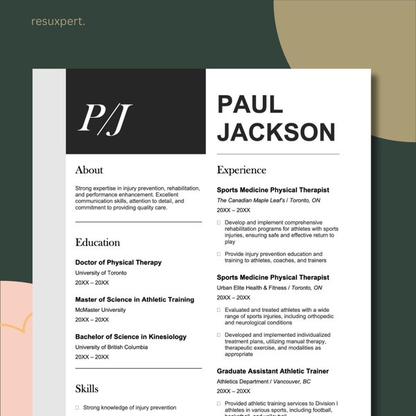 Professional Resume Template for - Il 600x600.6248470453 Gw15 