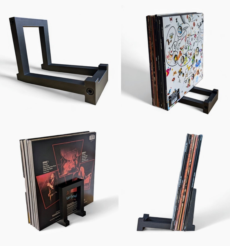 Modern Vinyl Record Storage Rack, Minimalist Vinyl Stand, LP & EP ...