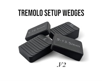 Bloki/kliny do konfiguracji tremolo V2: Technologia gitarowa i narzędzia lutnicze
