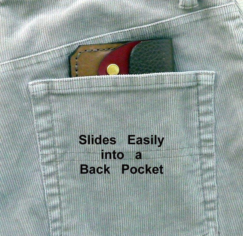 Earth Colors Leather Wallet Coin Purse Card Case Small - Etsy