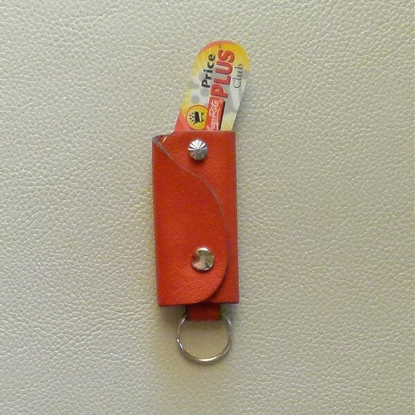 Loyalty Card Keychain Holder Etsy