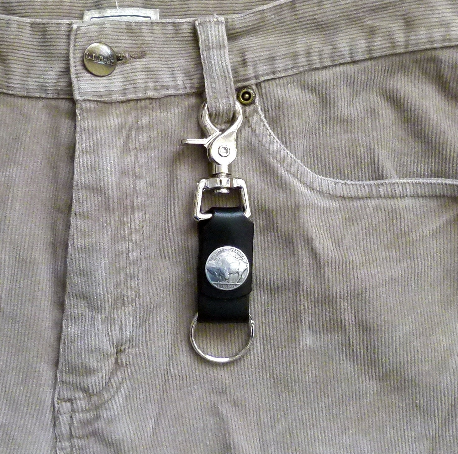 Trigger Snap Key Ring 